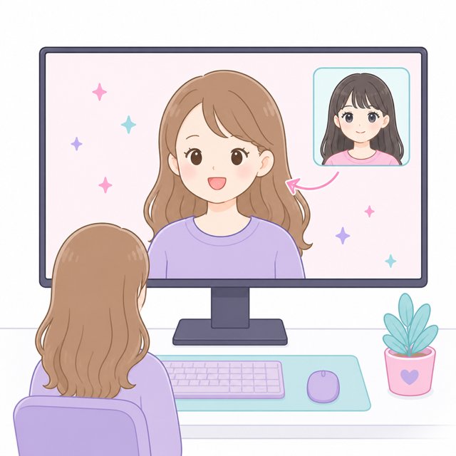 顔出しなし
