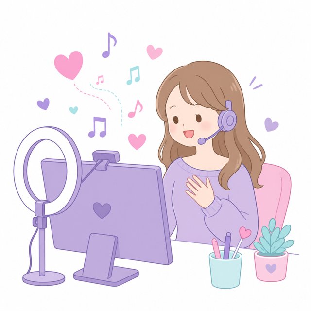 カメラ越しに話す